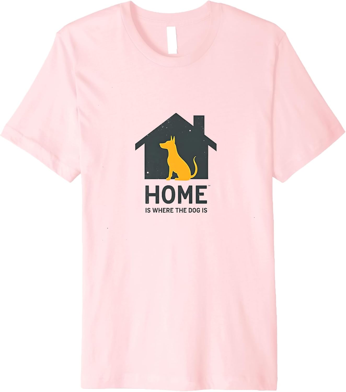 Home is Where The Dog is Pet Lover Wall Art Premium