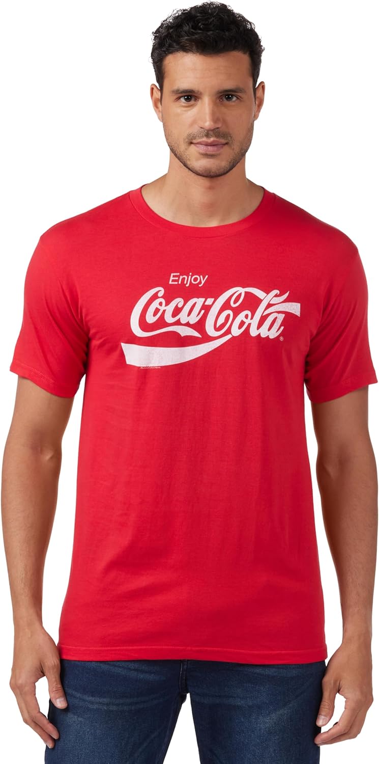 Coca Cola Men's Eighties Coke Short Sleeve