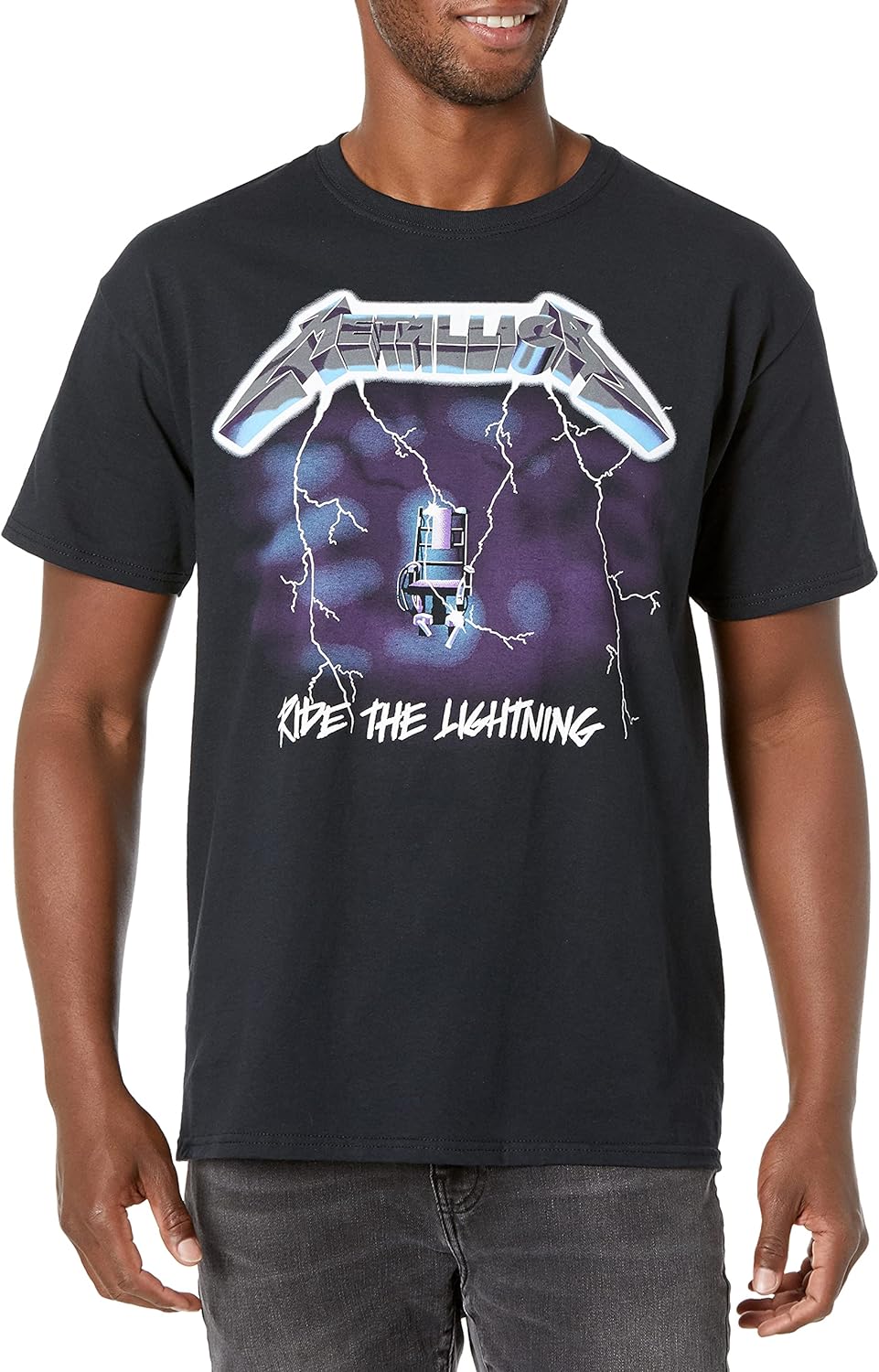 Metallica Unisex-Adult Standard Ride The Lightning