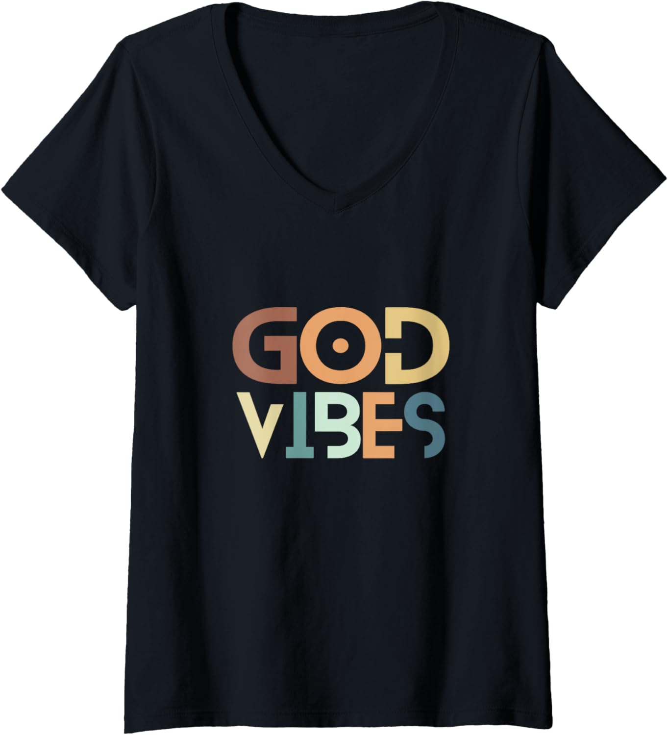 Womens manifest Godspeed vibrate, higher align with divine energy V Neck