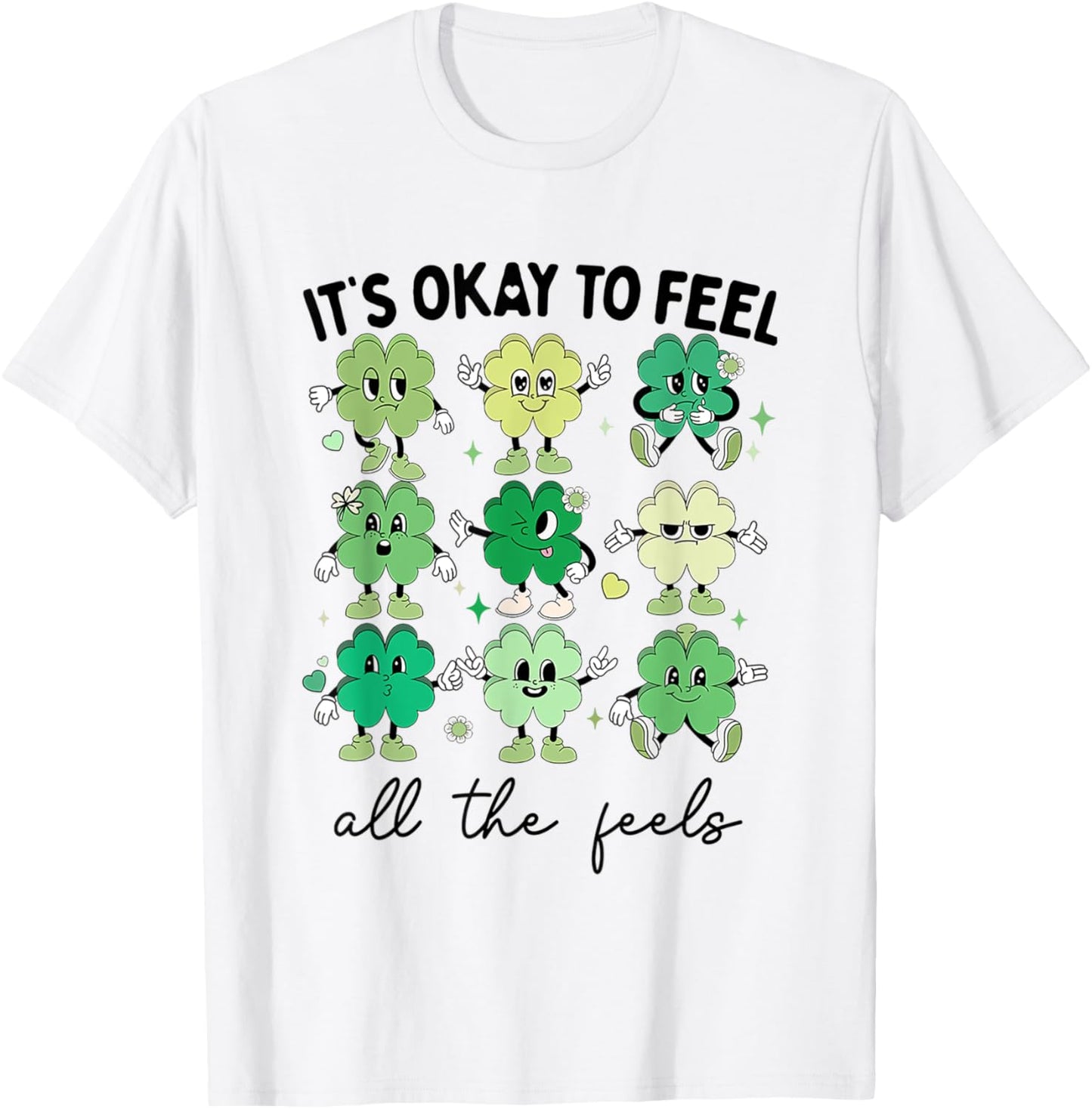 It's Okay To Feel All The Feels Sped Teacher St Patricks Day