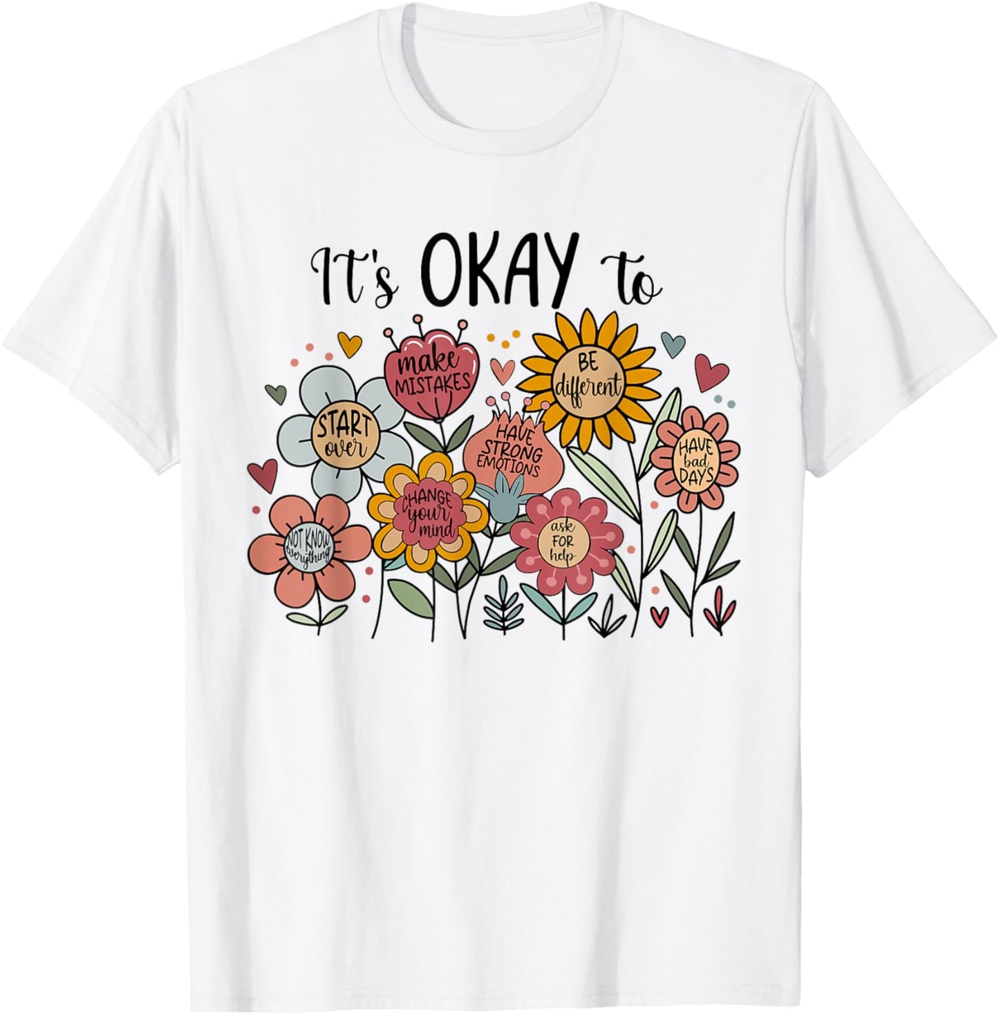 Its Okay To Not Be Okay Mental Health Be Kind Flowers