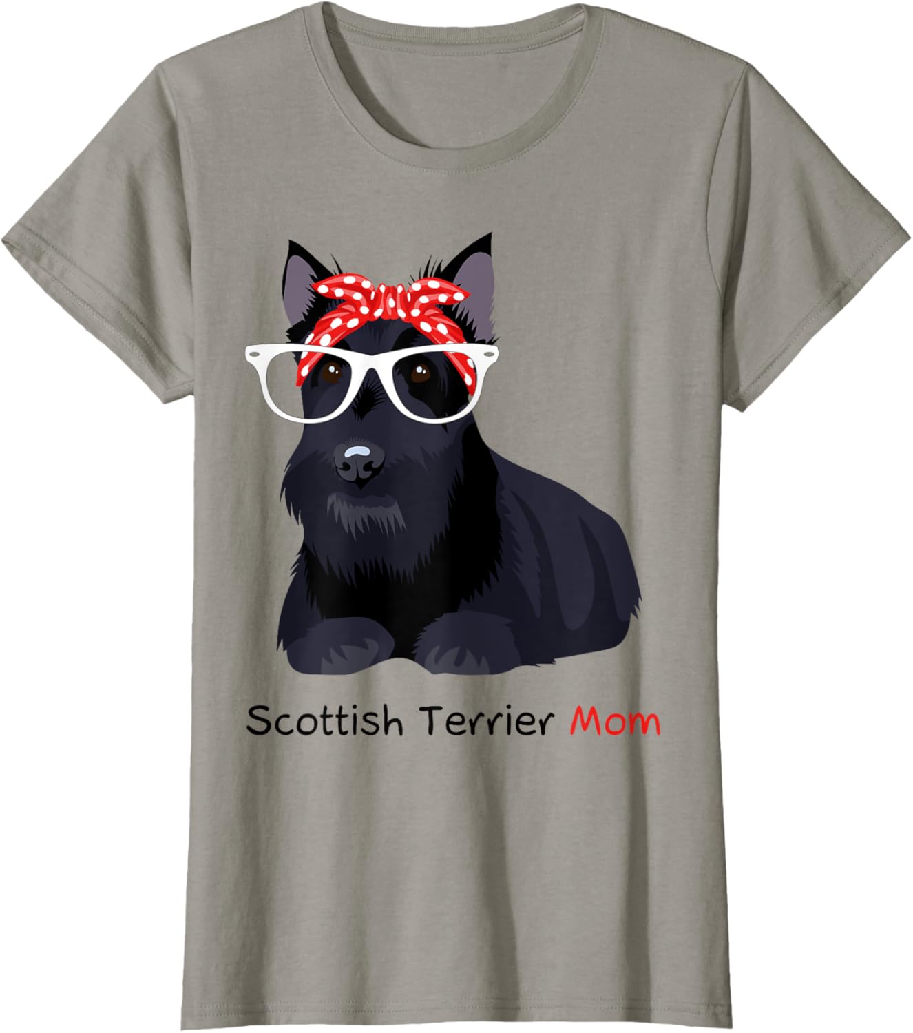 Scottish Terrier Mom Bandana Womens Scottie Dog