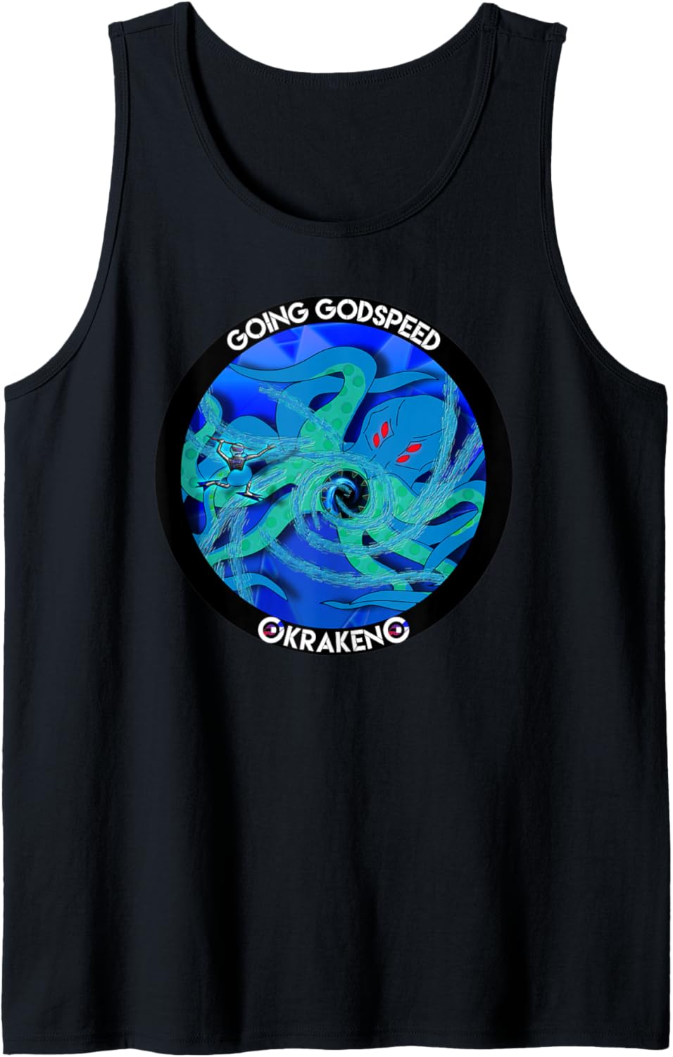 Facing the Kraken, Mythical Monsters Tank Top