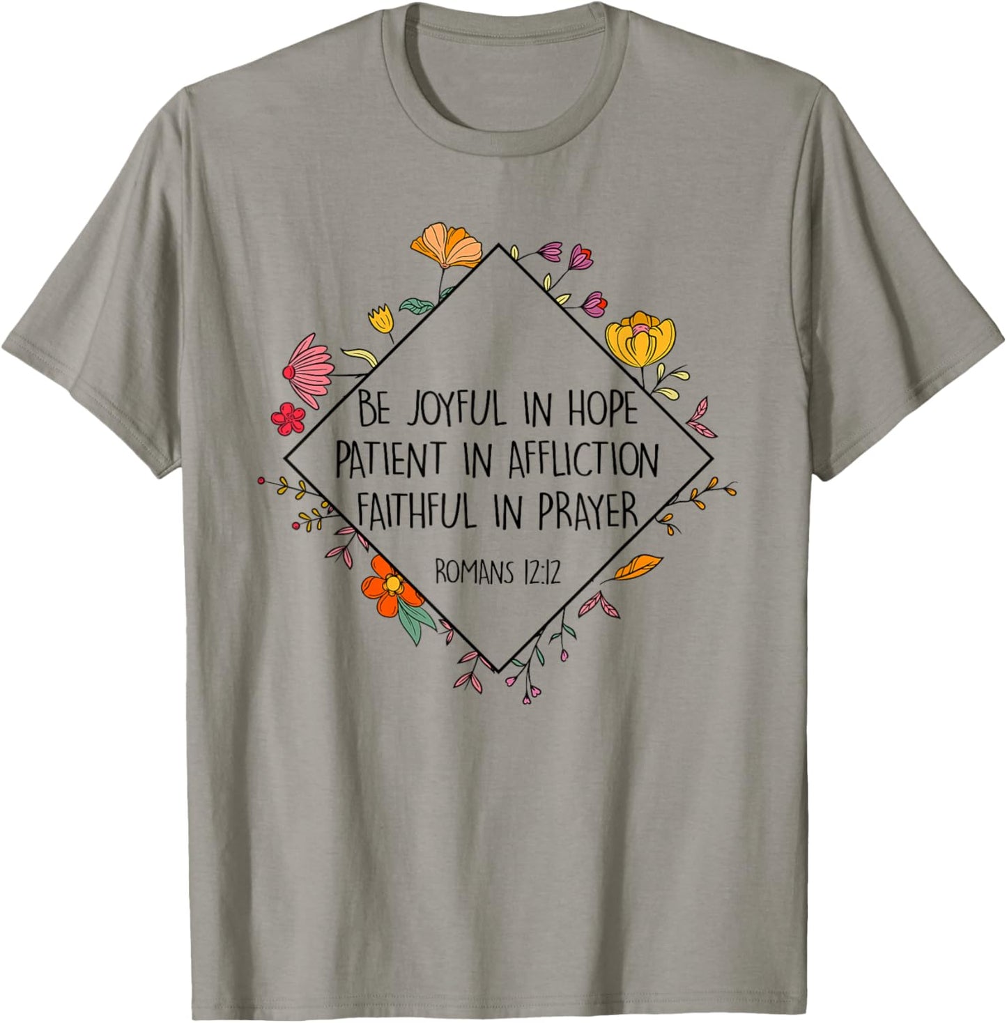 Be Joyful In Hope Patient In Affliction Faithful Prayer