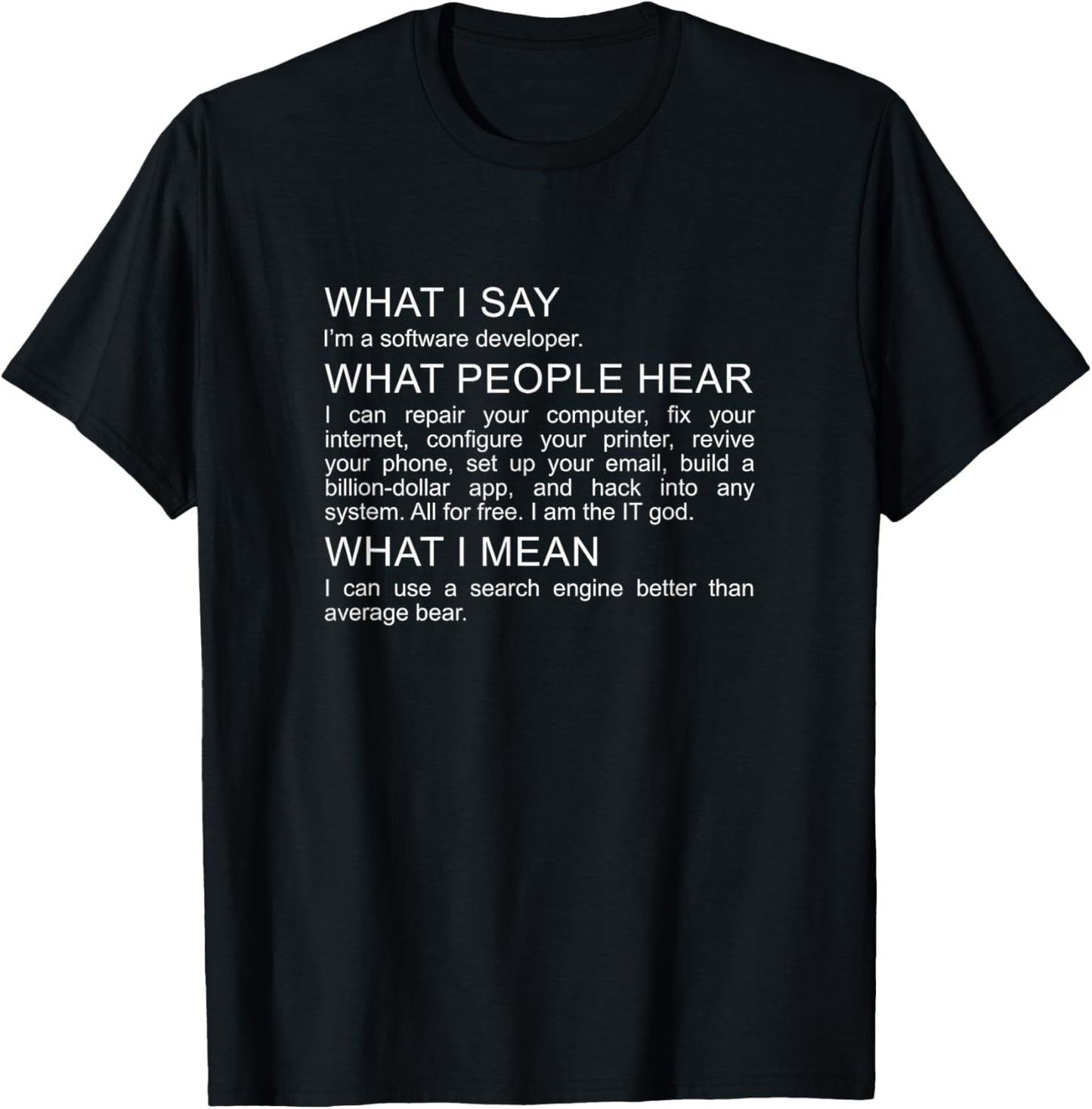 Software Developer Programmer Engineer Funny Saying Design