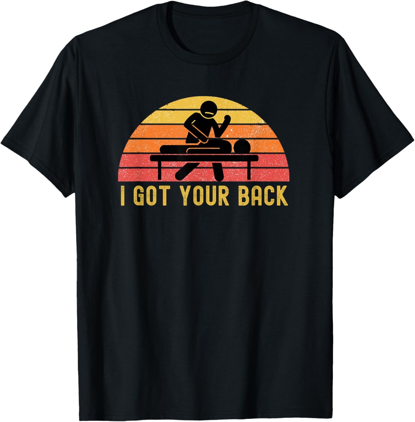 Massage Therapist I Got Your Back Massage Vintage Retro Gift