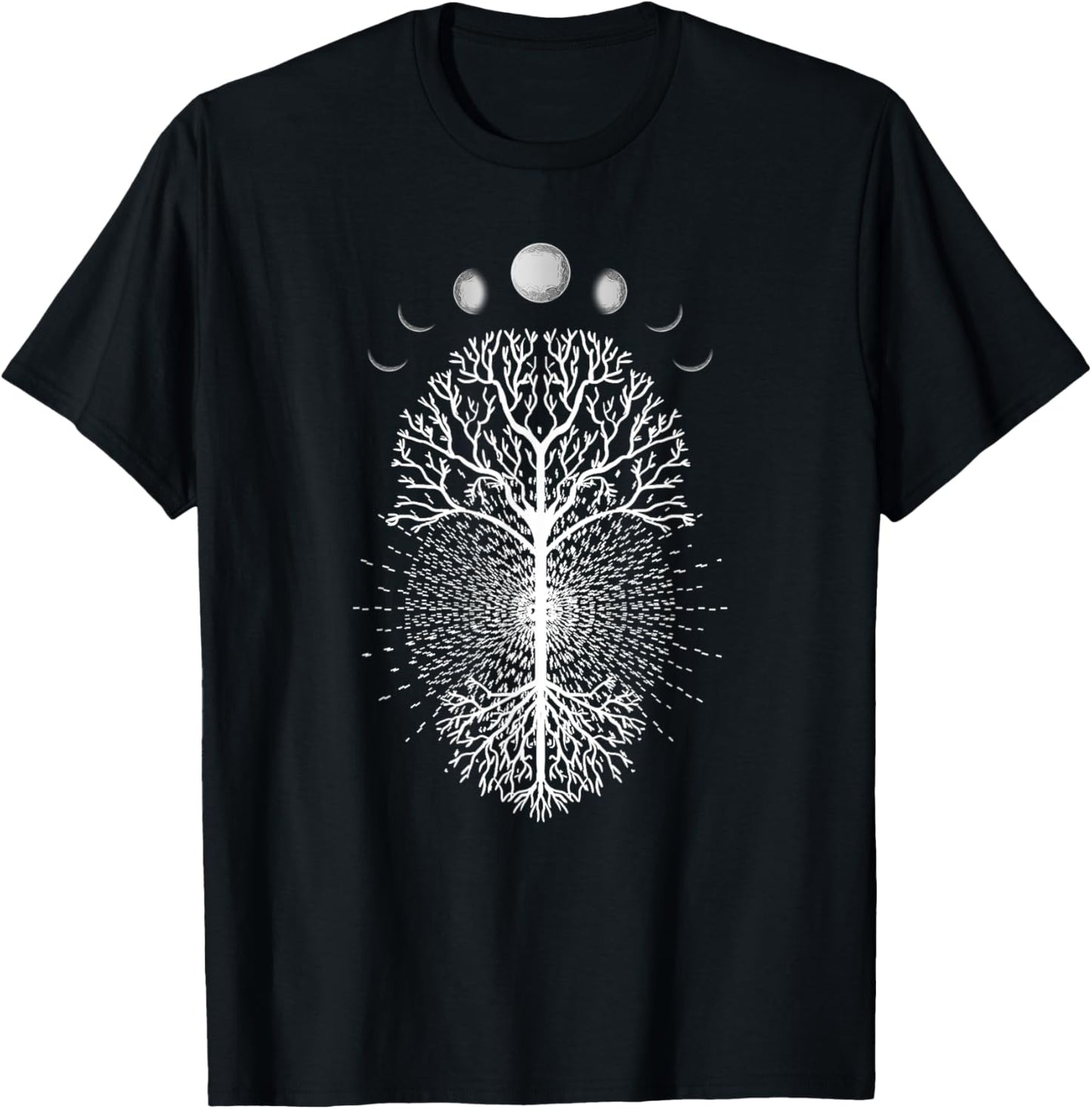 Tree Of Life Moons Phases Cool Meditation Yoga Lover Gift