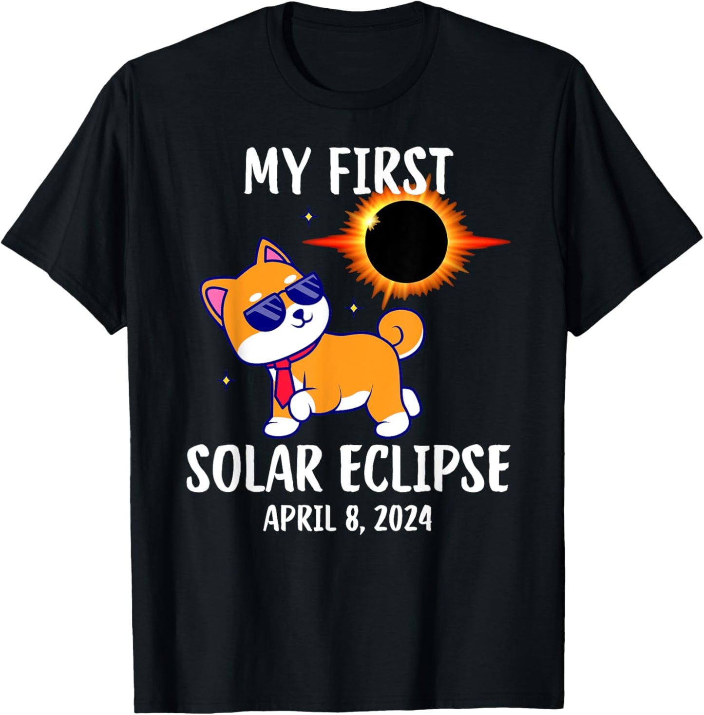 My First Solar Eclipse April 8 2025 Kids Girls Boys Students