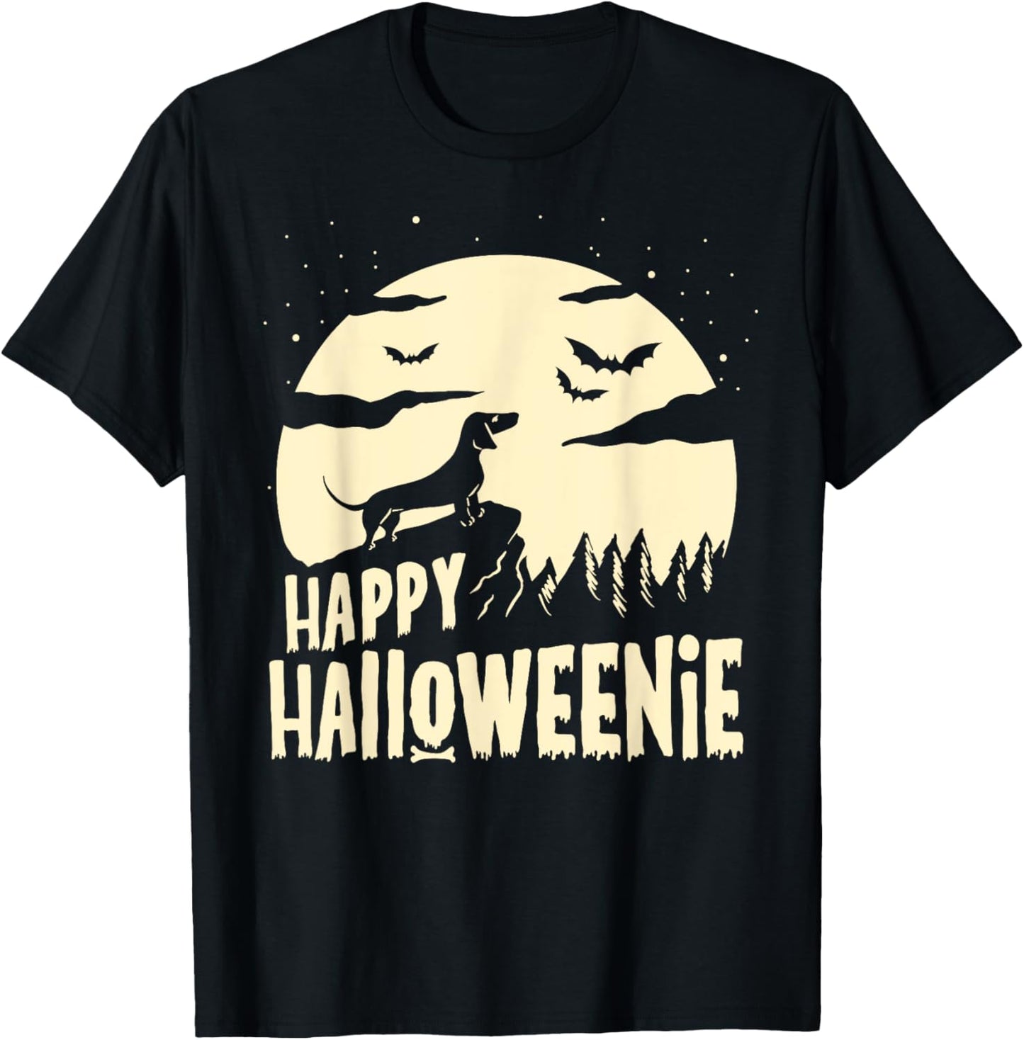 Halloween 2025 Dachshund Costume Weiner Dog Moon Halloweenie