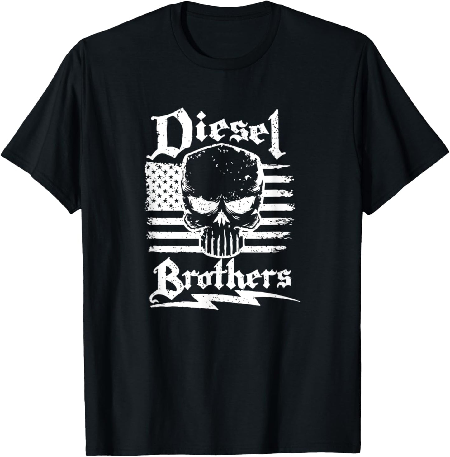 Diesel Brothers Amercian Flag T Shirt