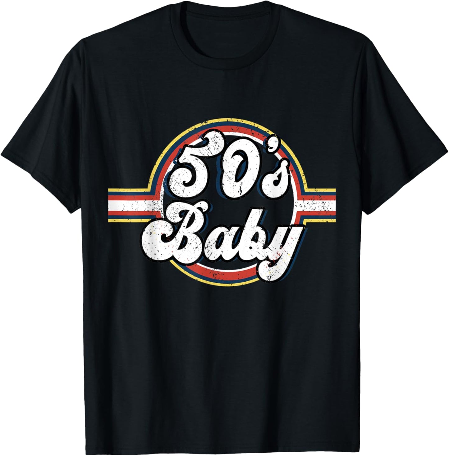 Vintage 1950s Classic Tee, 1950's 50's Baby Retro Nostalgia