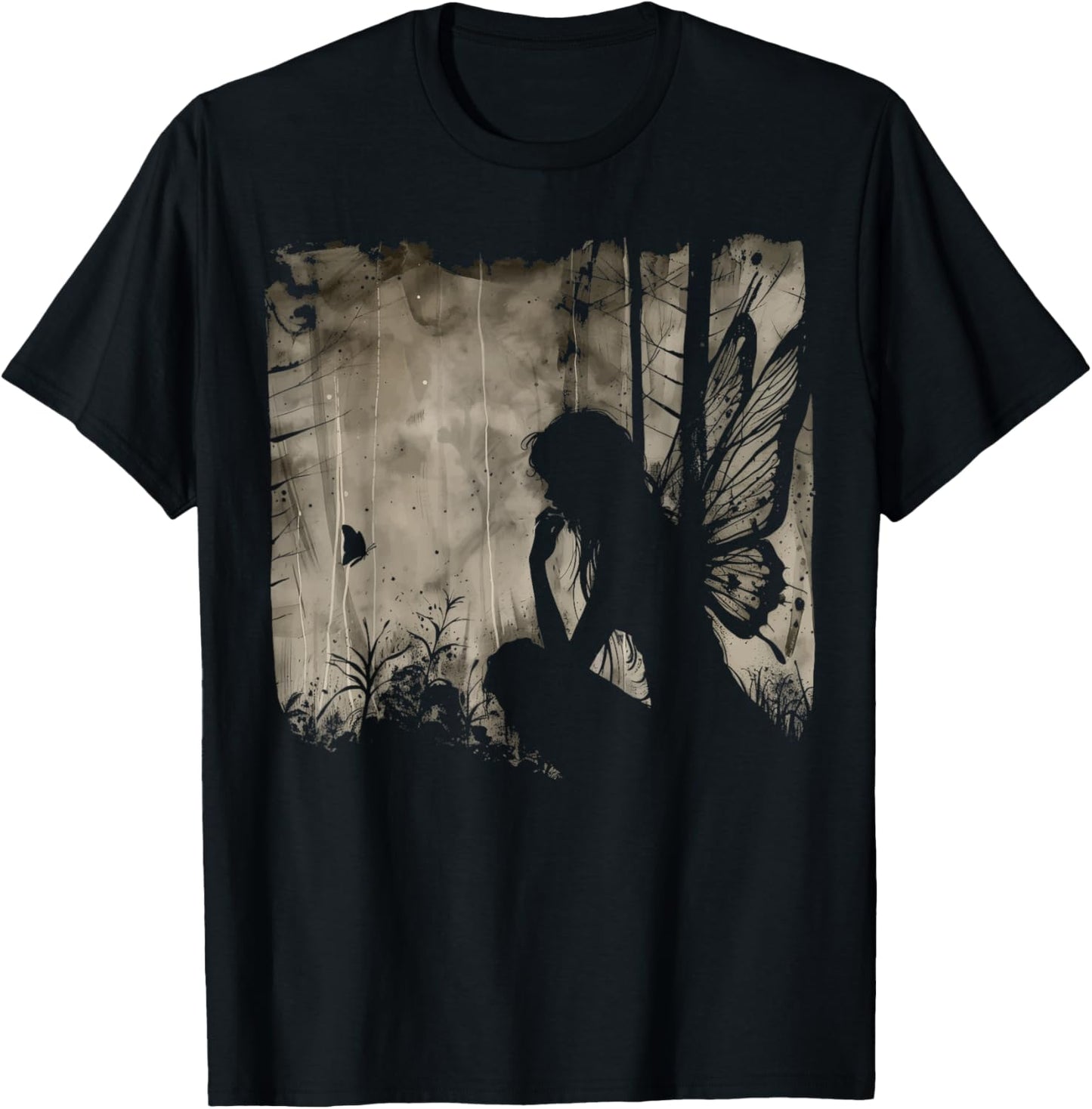Dark Fairycore Fairy Art Grunge Butterfly Alt Goth Aesthetic