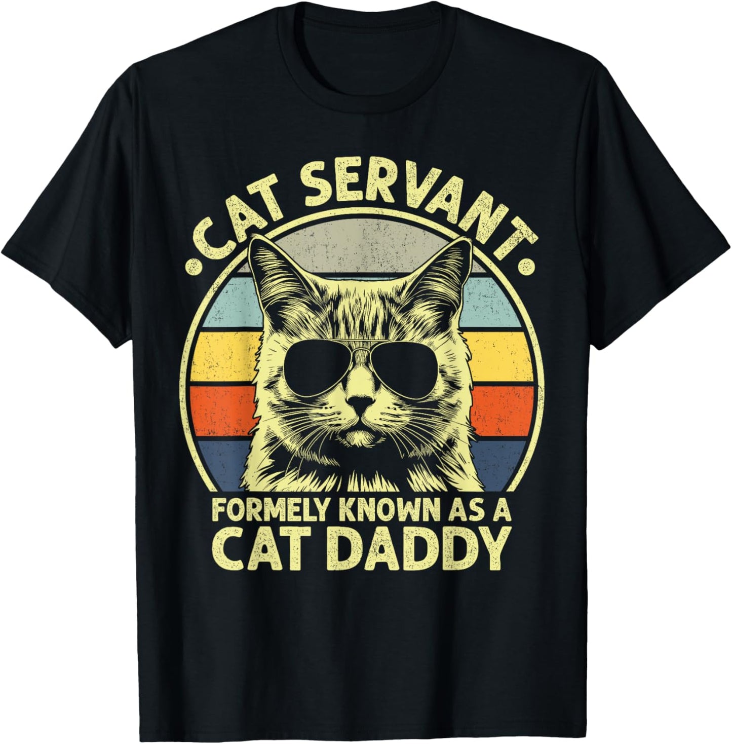 Cat Daddy Shirt For Men Funny Cat Dad Father's Day Cat Daddy
