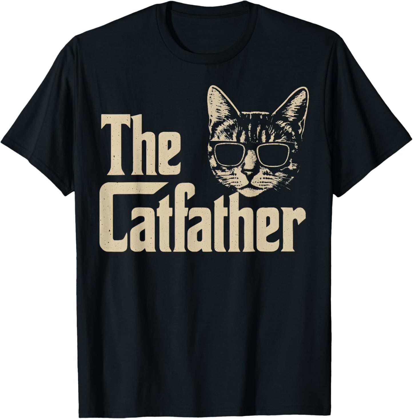 The CatFather Funny Cat Dad Apparel Cat Lover Gifts For Men