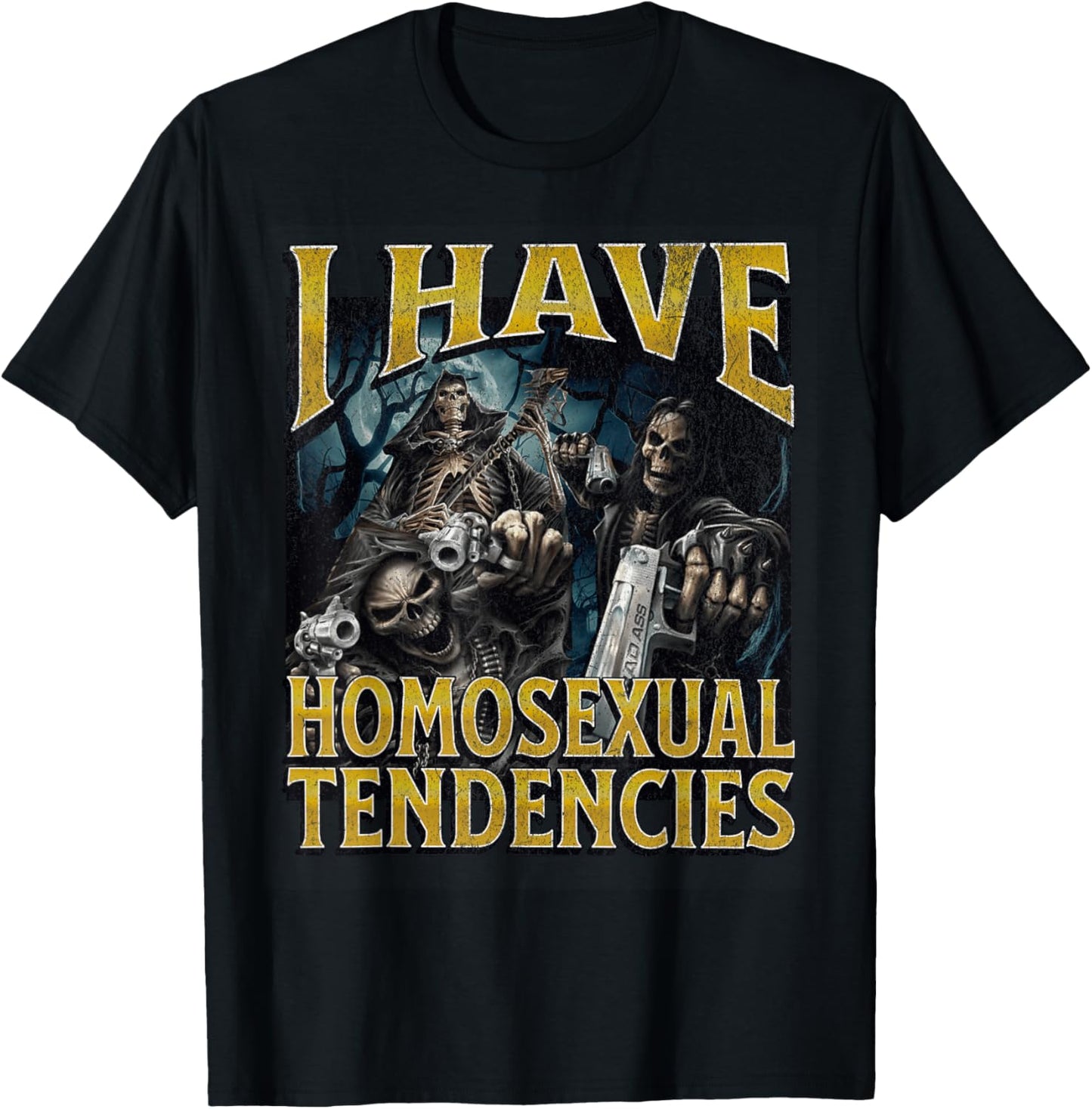I Have Homosexual Tendencies Funny Hard Skeleton Meme