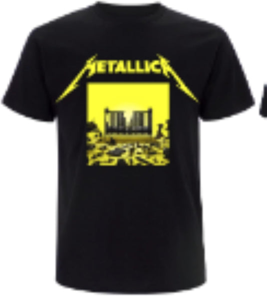 Metallica Classic Logo T-Shirt, Black