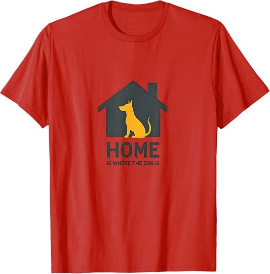 Home is Where The Dog is   Pet Lover Wall Art