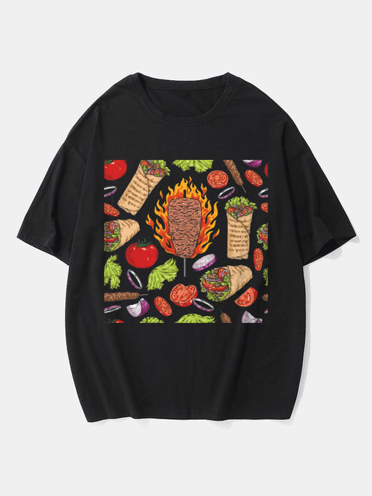 Spicy Doner Kebab - Food Graphic Tee