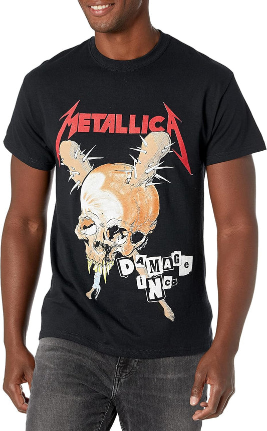Metallica Men's Standard Damage Inc Tour