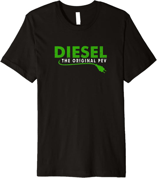 Diesel Original PEV Plugin Electric Funny Diesels Black Soot Premium