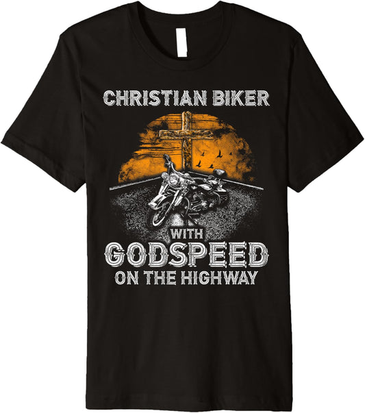 Awesome Christian Biker Godspeed on the Highway