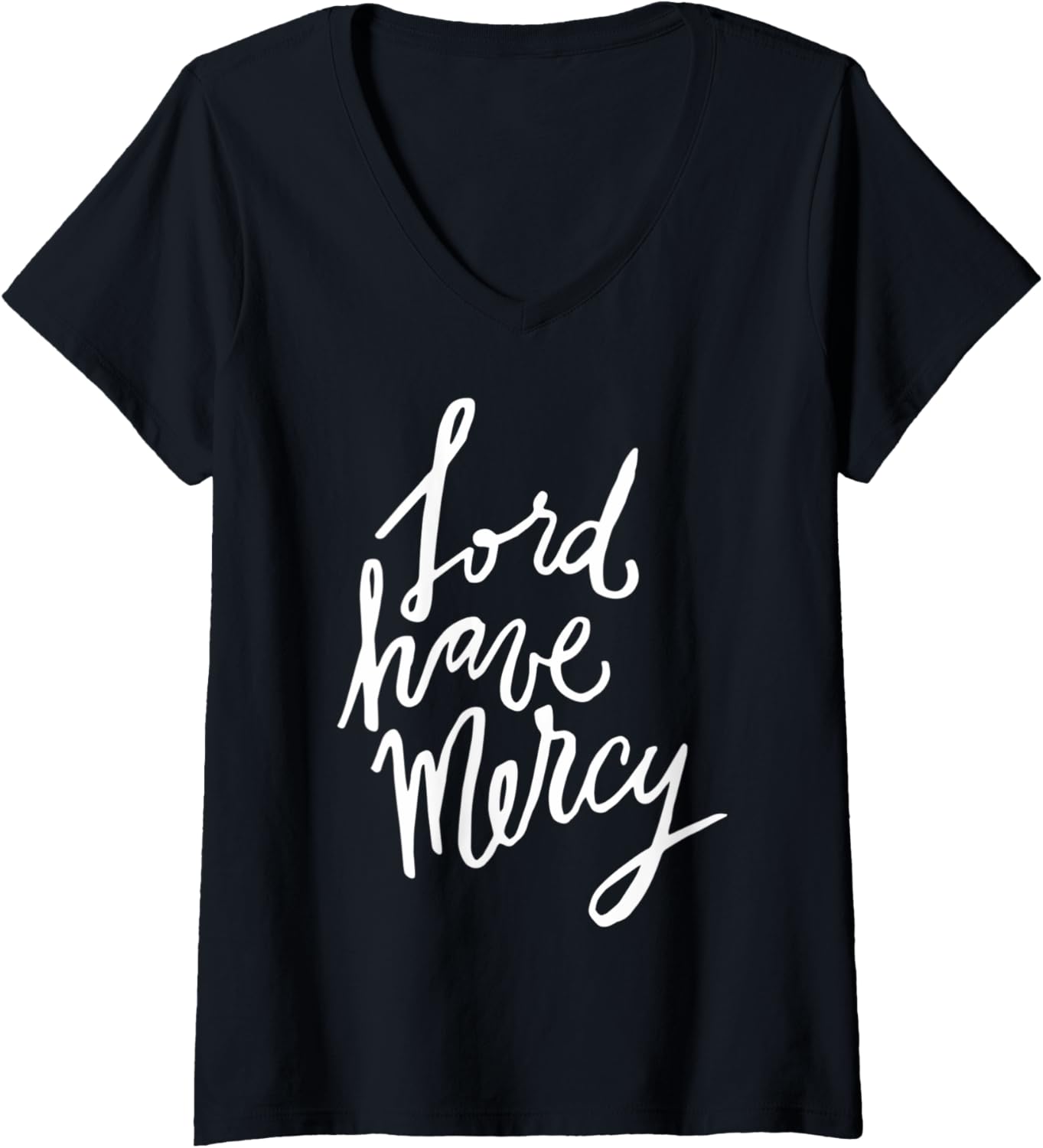 Womens Lord Have Mercy   Christian Clothing V Neck