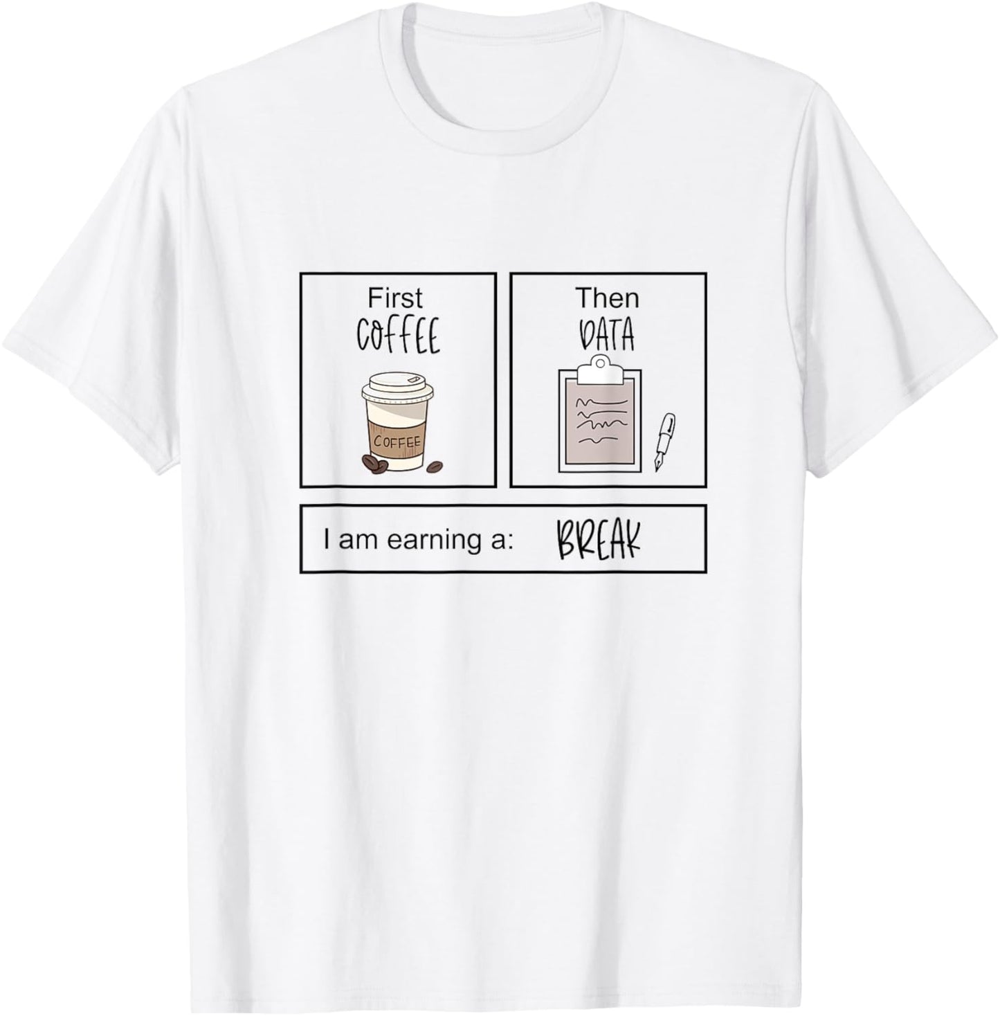 First Coffee Then IEP Teacher SPED Teacher Coffee Lover Gift T Shirt for Men Women