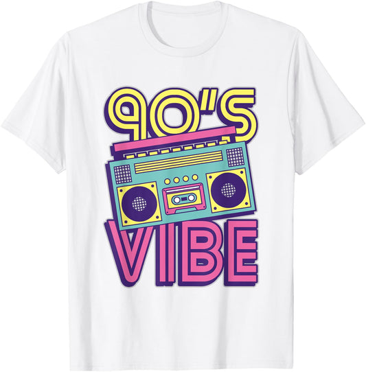 90s Vibe 1990s Music Lover Nineties Costume Party Retro 90s