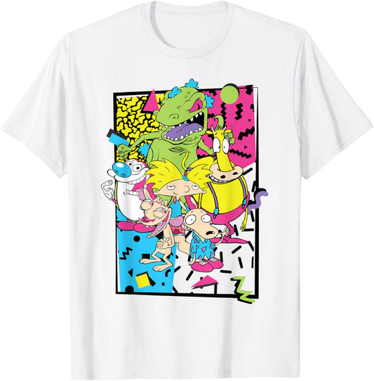 Nickelodeon Retro 90s Nick Party T Shirt