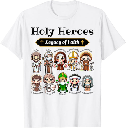 Holy Heroes Legacy of Faith Catholic Saints Collection kids