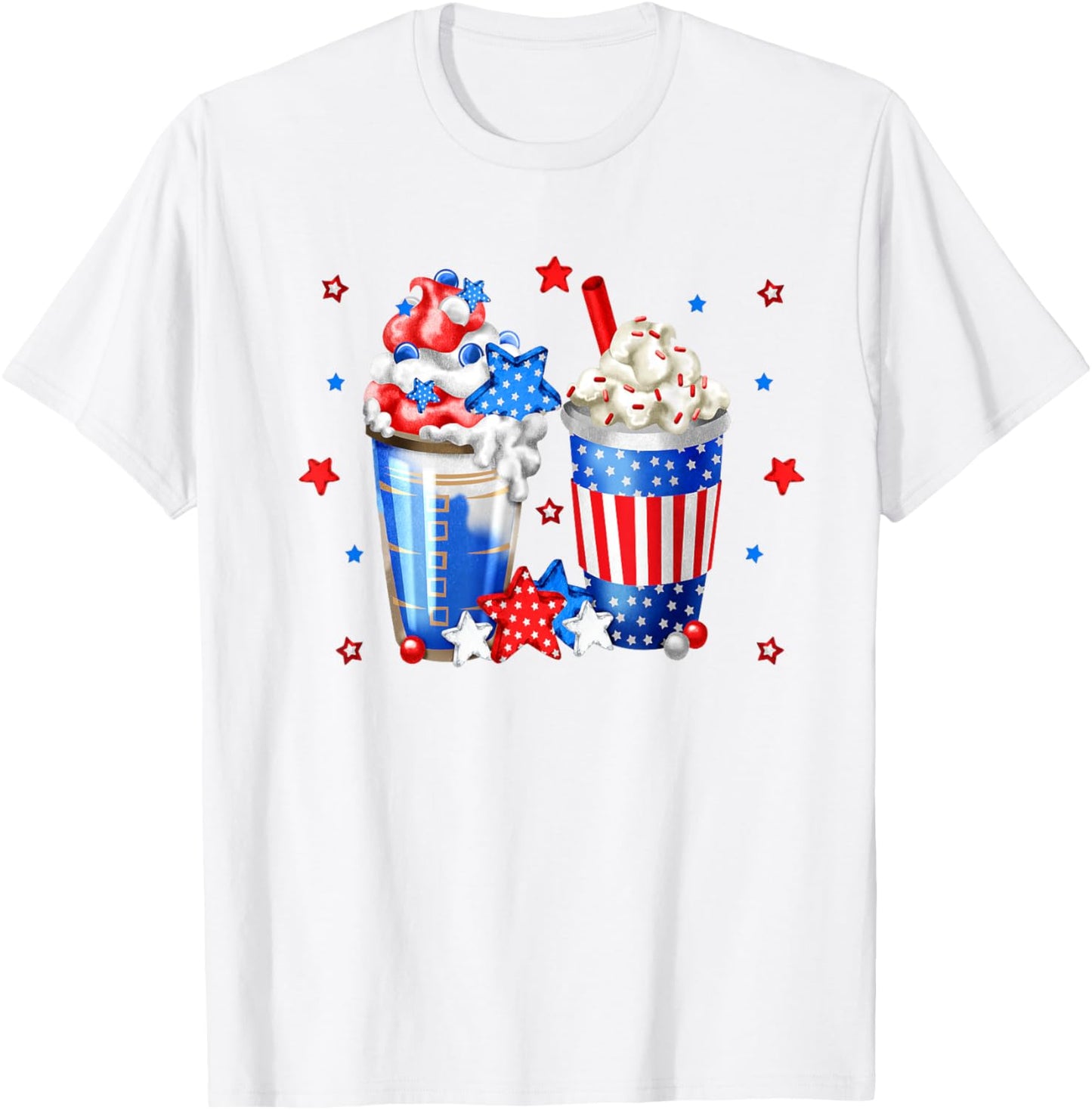 4th Of July Teacher Graphic For Women Patriotic Coffee Lover
