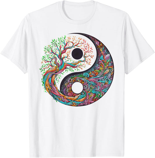 Yin Yang Tree of Life Taoist Symbol Yoga Meditation Buddhist