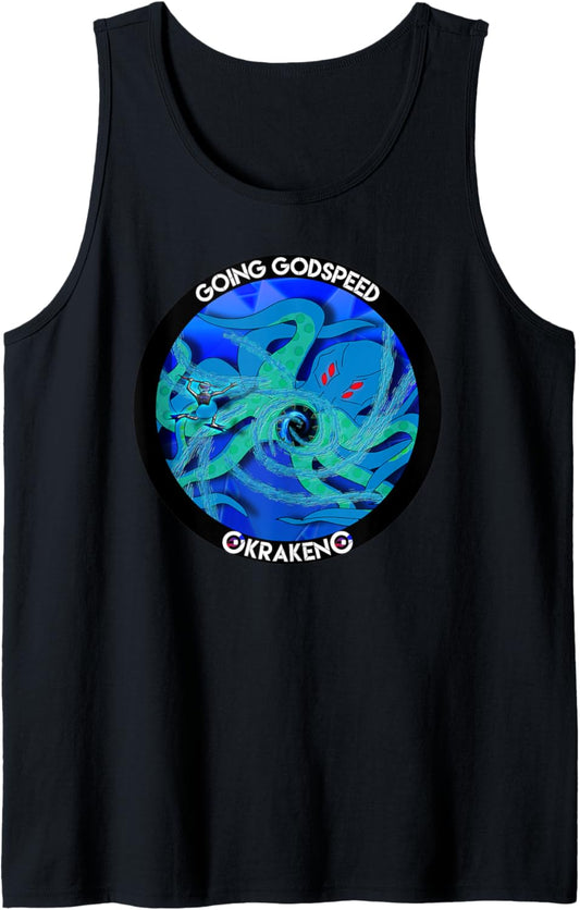 Facing the Kraken, Mythical Monsters Tank Top