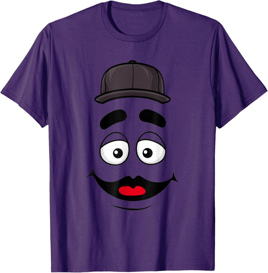 Funny Grimace Face For Halloween Costume