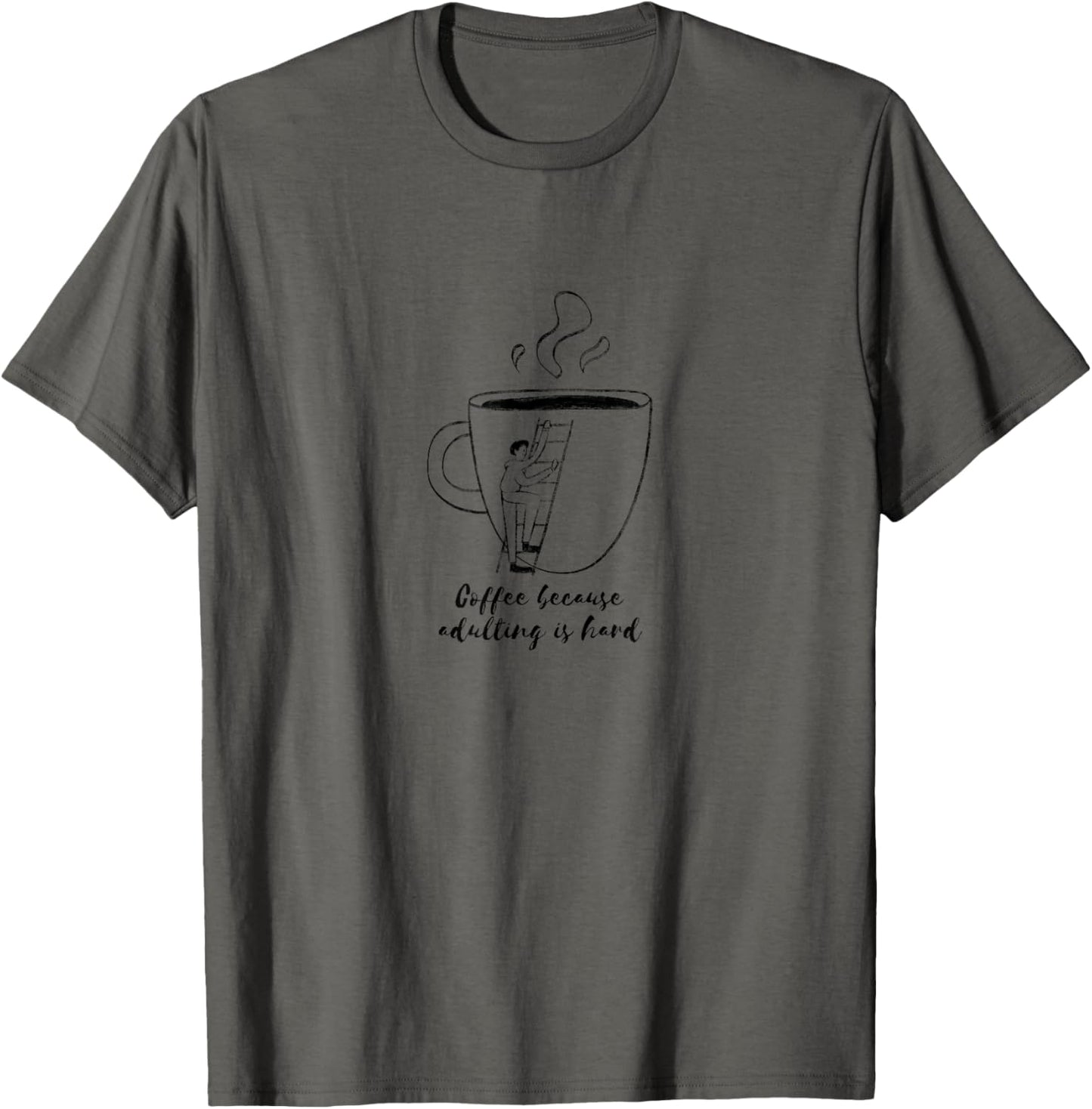 Coffee because adulting is hard "Funny coffee mug"