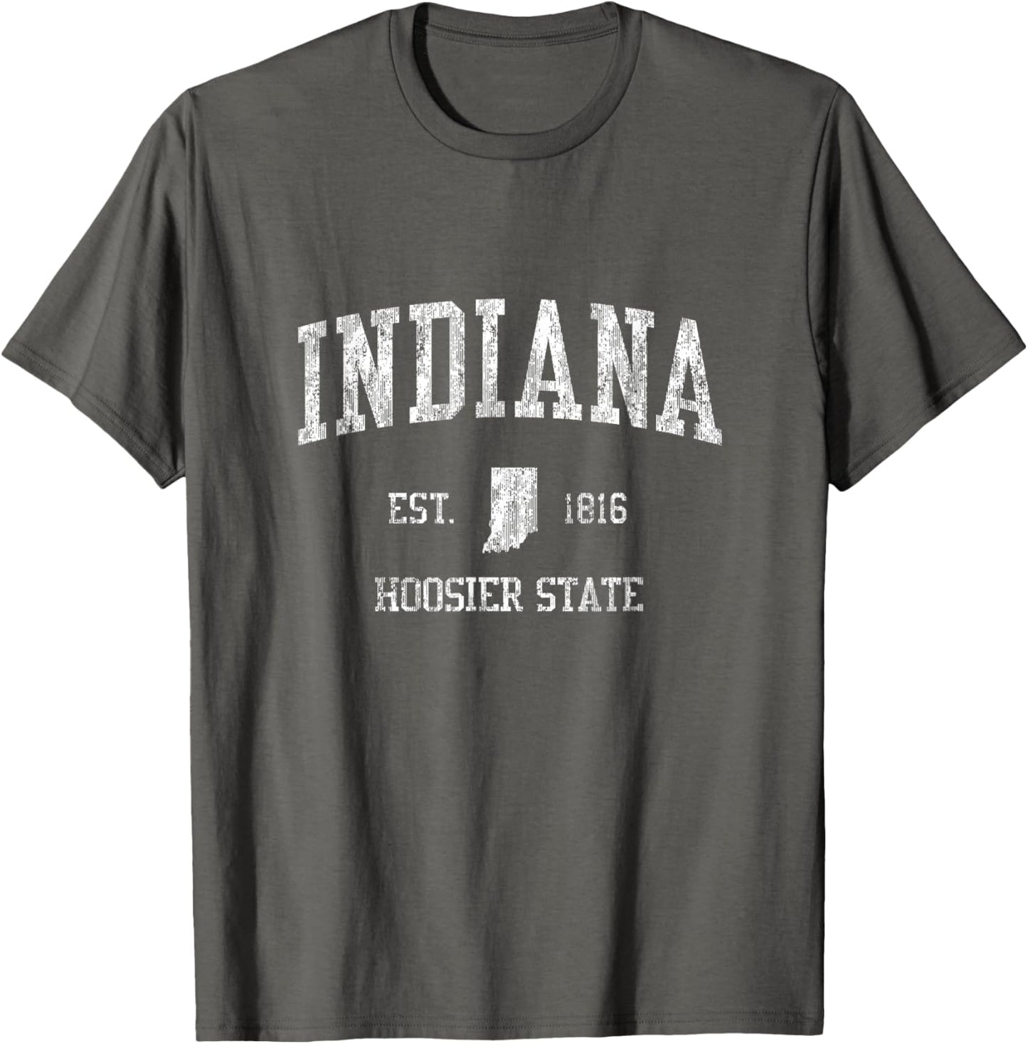 Retro Indiana T Shirt Vintage Sports Tee Design