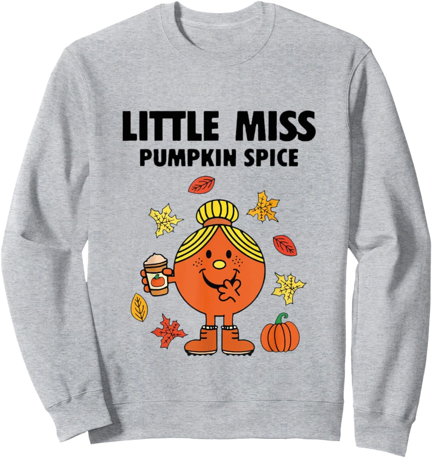 Little Miss Pumpkin Spice, Cute Fall Autumn Thanksgiving Sweatshirt