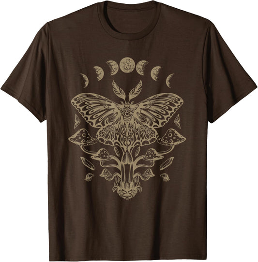 Butterfly Grunge Fairycore Aesthetic Luna Moth Mushrooms Y2K