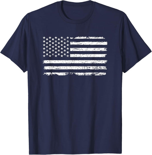 USA Grunge American Flag Military Army Veteran Patriotic