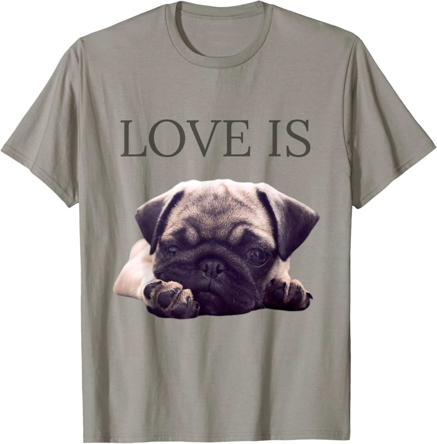 Valentines Pug Shirt Women Men Pug Mom Life Tee Love Dog Pet