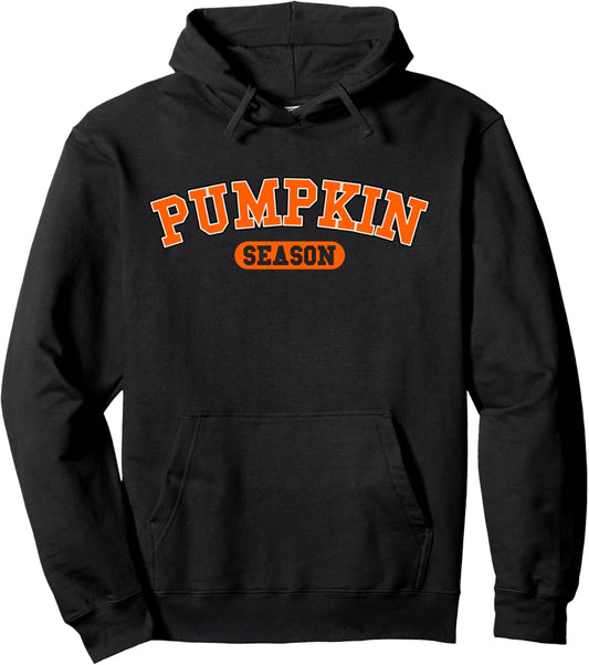 Retro Pumpkin Season Cute Fall Pullover Hoodie
