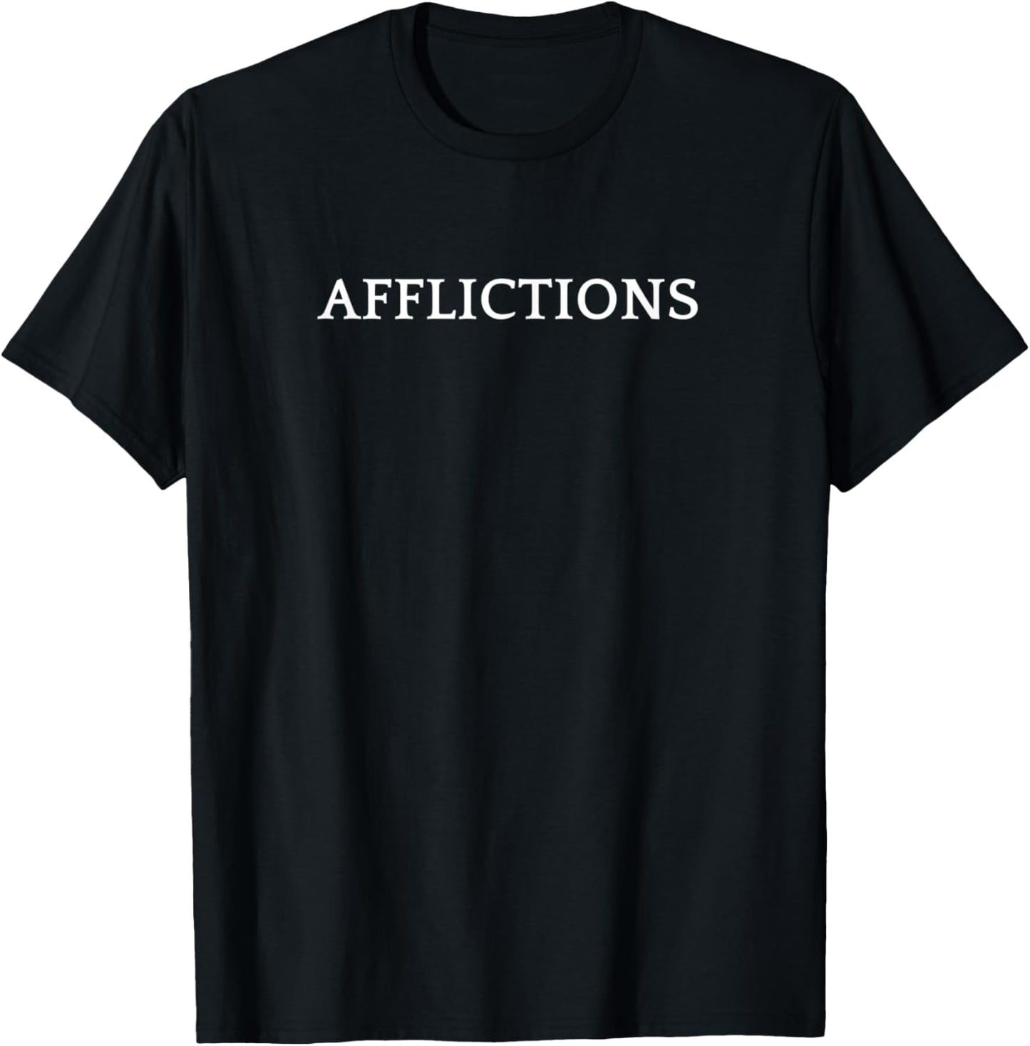 AFFLICTIONS English word Apparel