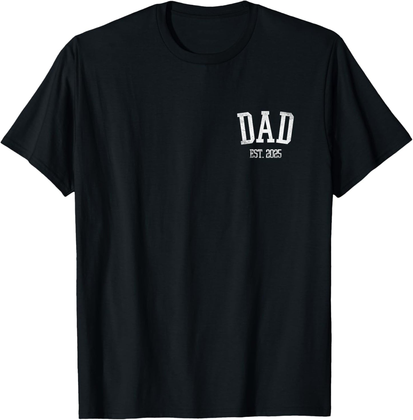 New Dad Est. 2025 Expect Baby Father 2025 Pocket Fathers Day