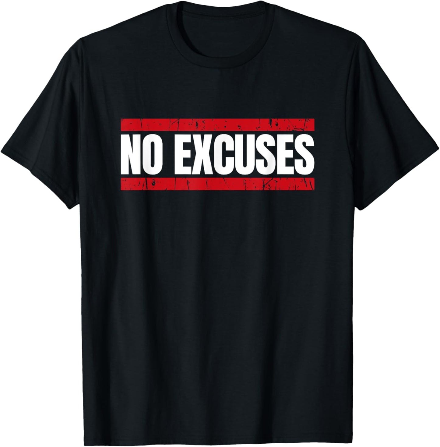 No Excuses Inspirational Saying Motivational Gym Workout