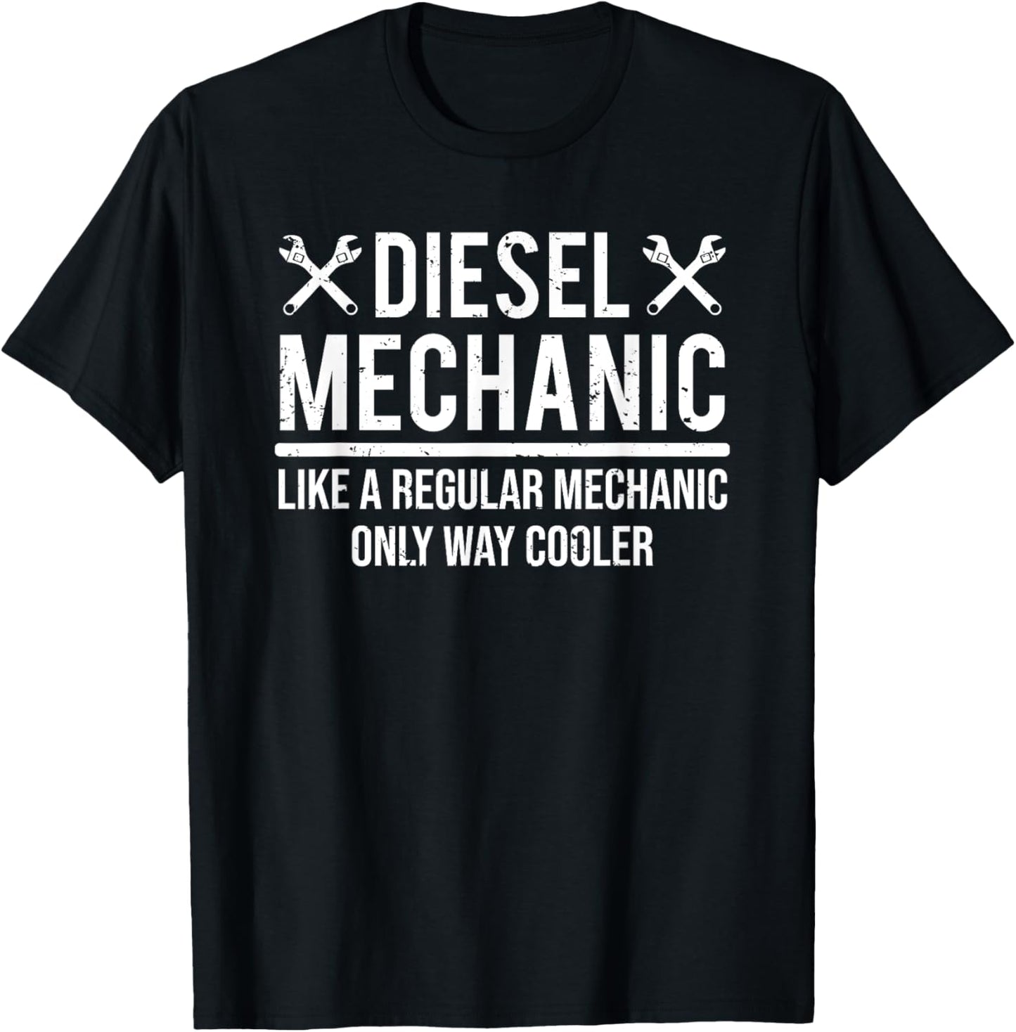 Funny Diesel Mechanic T shirt Like A Regular Mechanic