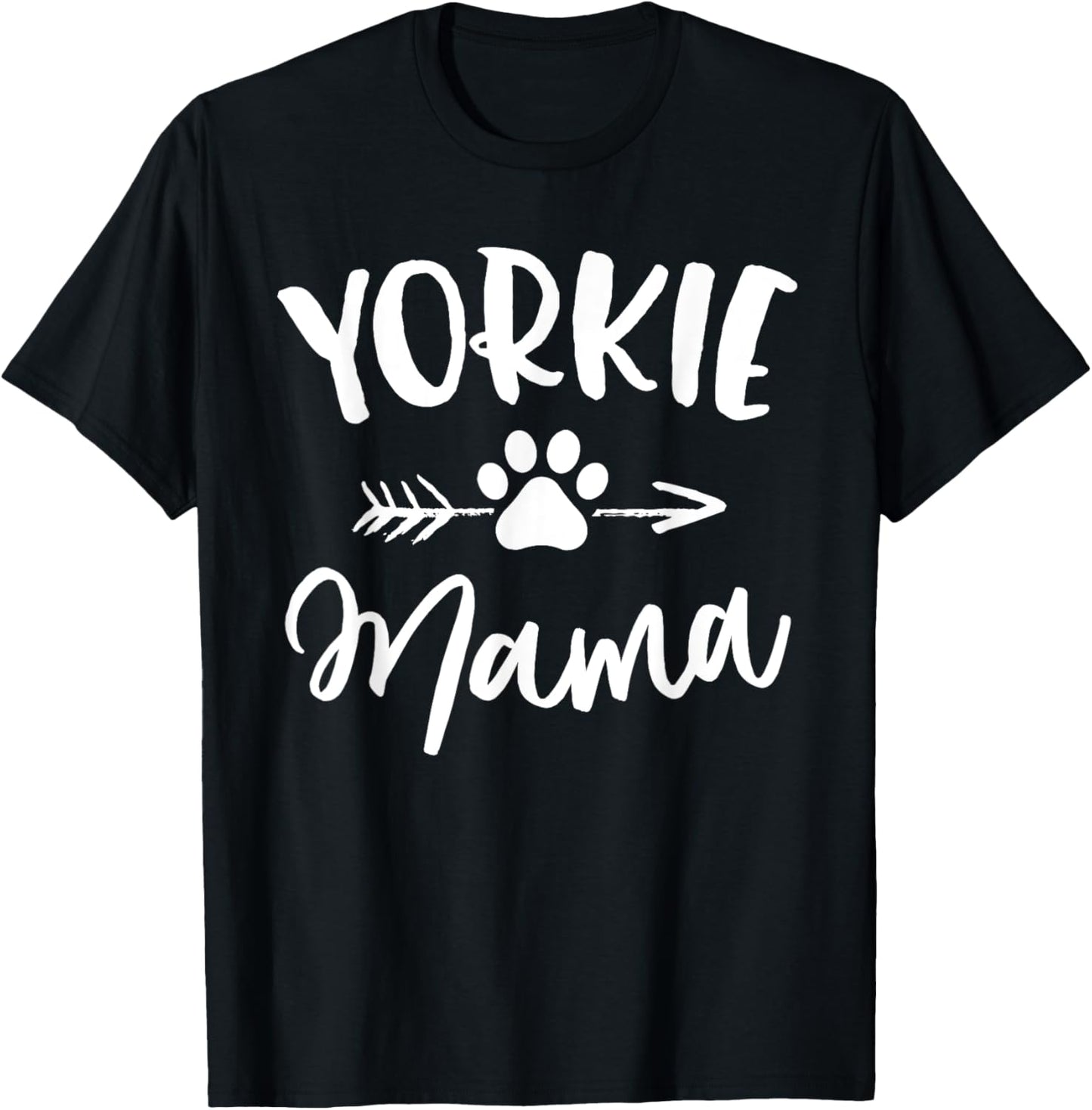 Yorkie Mama Shirts Yorkie Mama Dog Mom T Shirt   Women's Black Short Sleeve Tank Top   Small