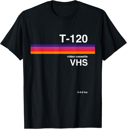 Retro VHS Tape Graphics 80s 90s Nostalgia Costume