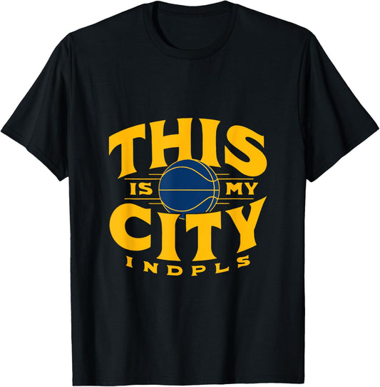 This Is My City Indianapolis Indiana Athletic Sport