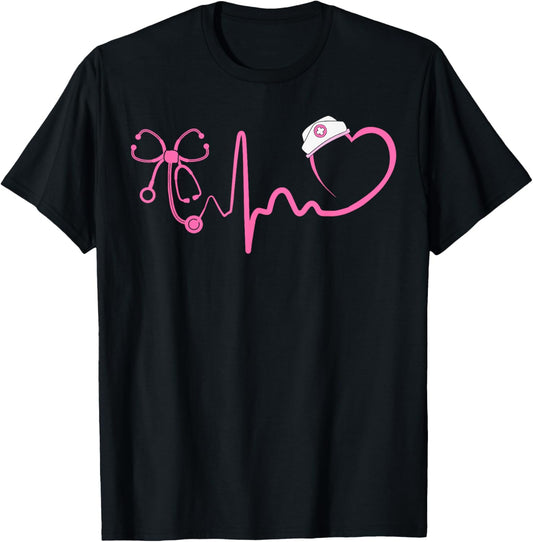 Women Stethoscope Nurse Coquette Heartbeat Nurse Life